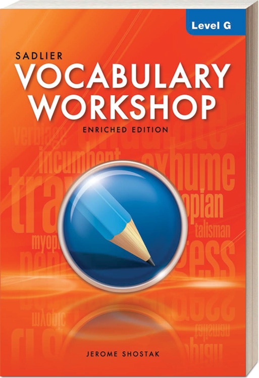 Shop | Vocabulary Workshop Enriched Edition | Student | Gr. 6–12+